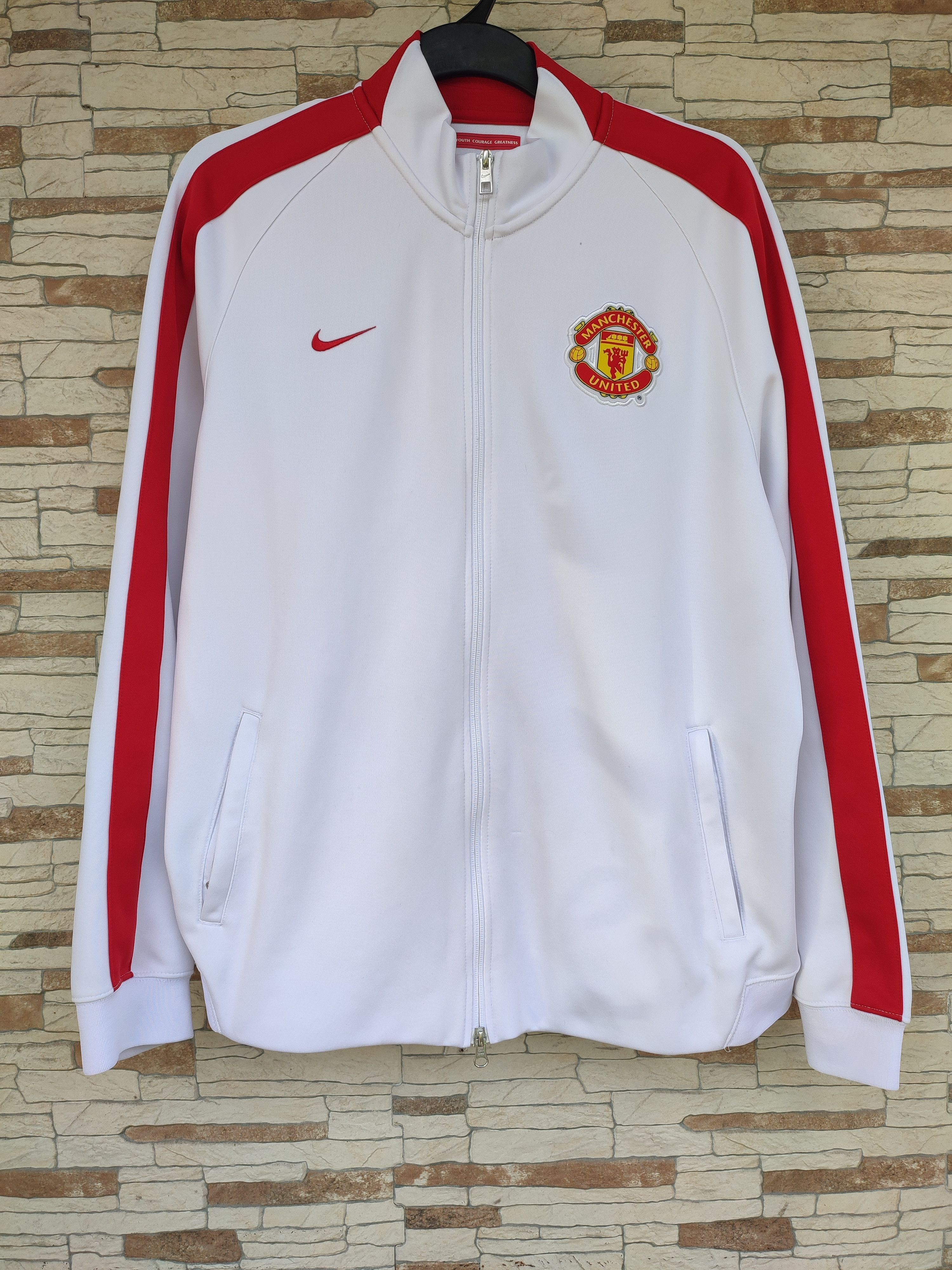 Nike Nike Manchester United Zip Sweatshirt Football Soccer XXL Size US XXL / EU 58 / 5 - 8 Thumbnail
