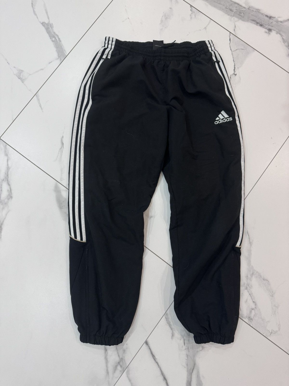 Adidas Vintage Y2K Adidas nylon Drill track Tracksuit Set Big Logo Size US XL / EU 56 / 4 - 3 Thumbnail