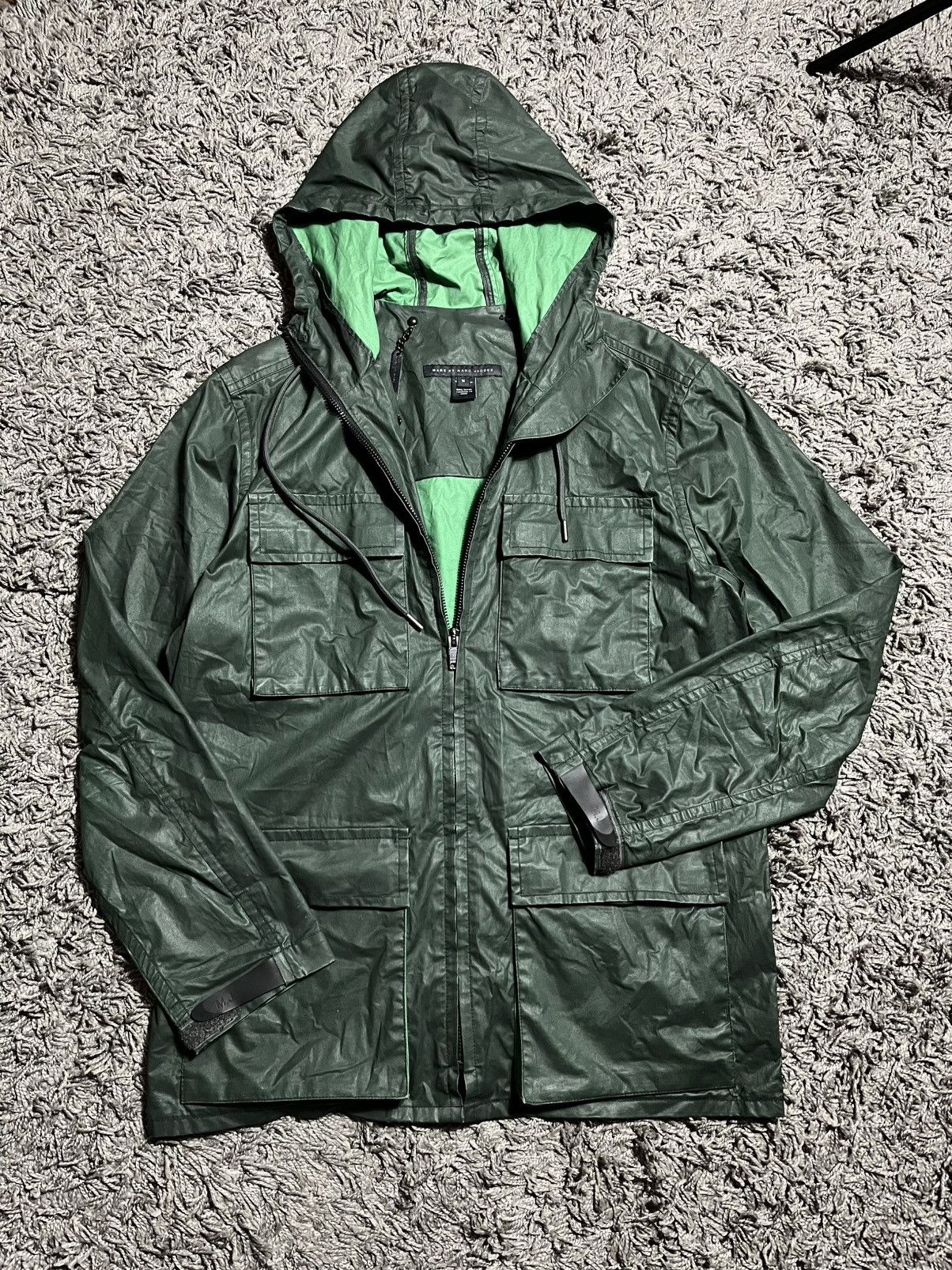 Marc by Marc Jacobs MARC BY MARC JACOB’s WAX COAT DEEP FADED GREEN Size US M / EU 48-50 / 2 - 1 Thumbnail