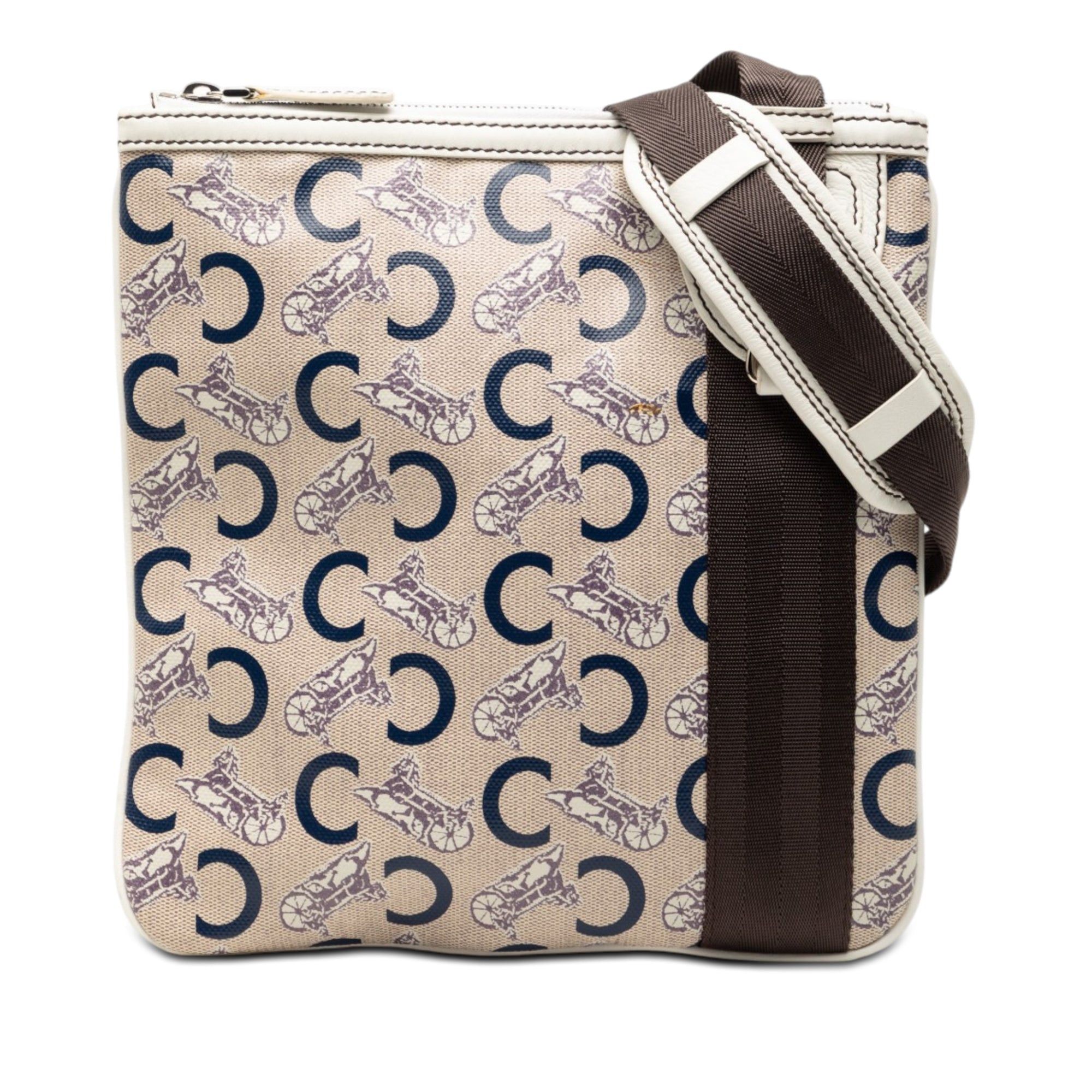 Celine C Carriage Coated Canvas Crossbody Size ONE SIZE - 1 Thumbnail