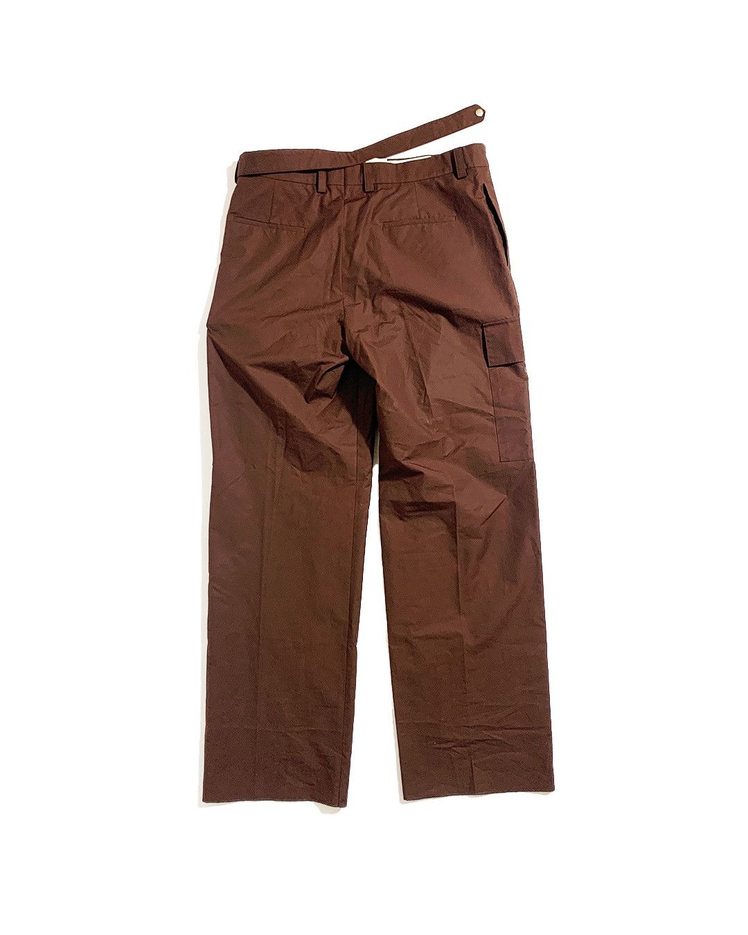 Jil Sander Jil Sander new season belted cargos in brown Size US 37 - 5 Thumbnail