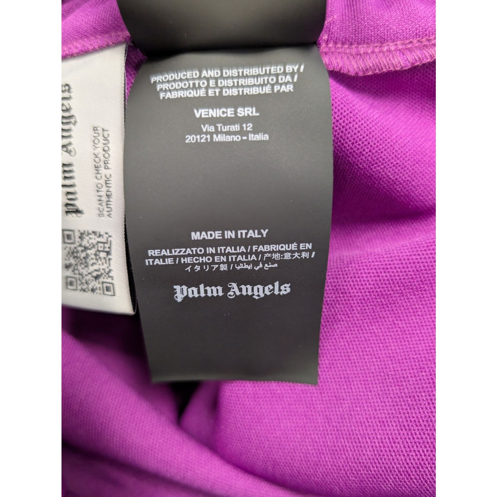 Palm Angels o1rshd1 Q:2 / Classic Logo Track Pants in Purple / Off White Size US 36 / EU 52 - 20 Thumbnail
