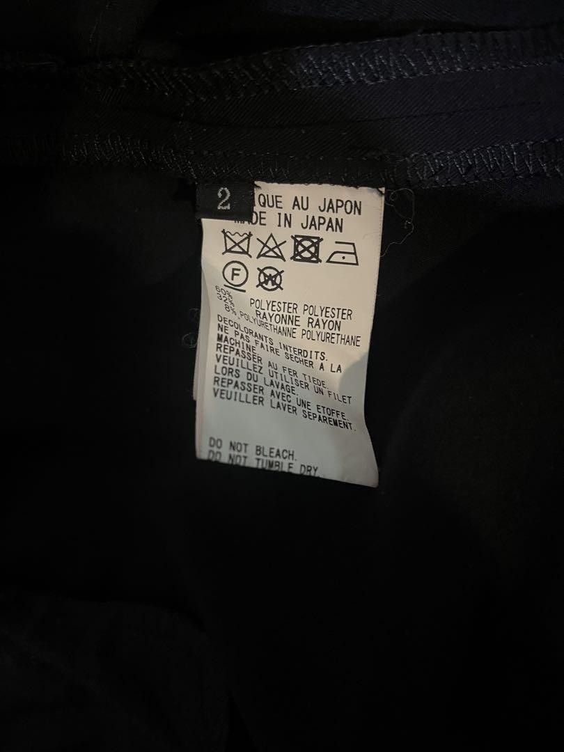 Yohji Yamamoto S'YTE Pe/Rayon Gabardine Stretch Balloon Pants​ US-P30-912 Size US 37 - 5 Thumbnail