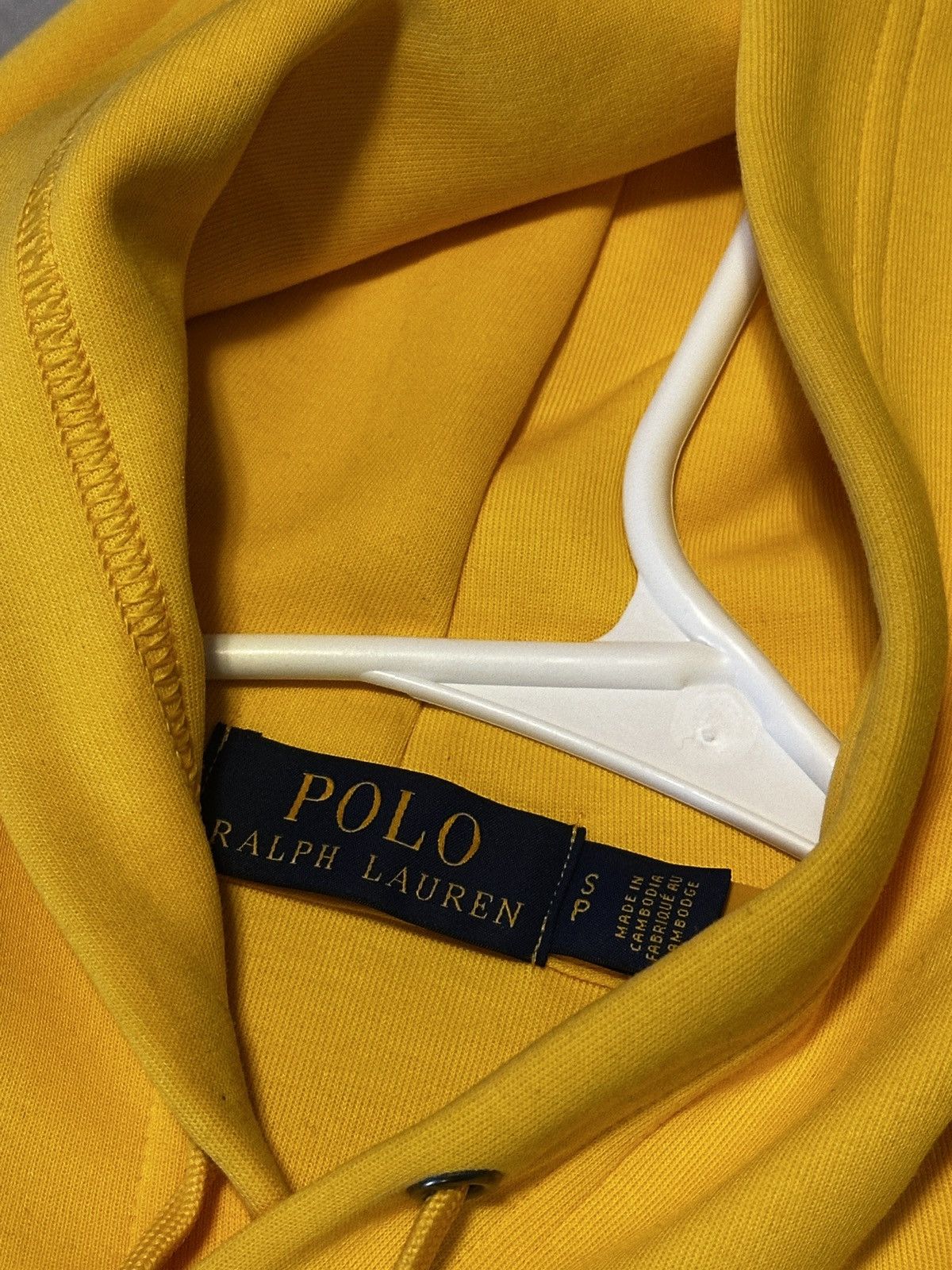 Polo Ralph Lauren Yellow double knit Polo sweater Size US S / EU 44-46 / 1 - 2 Thumbnail