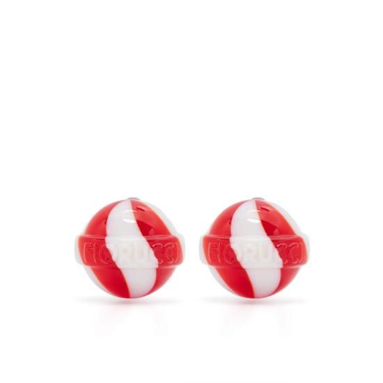 ピアス FIORUCCI SS25 Fiorucci Bijoux Red (U01FPAJE145PT01 RD02) Fiorucci FIORUCCI Women Earrings U01FPAJE145PT RED WHITE RED