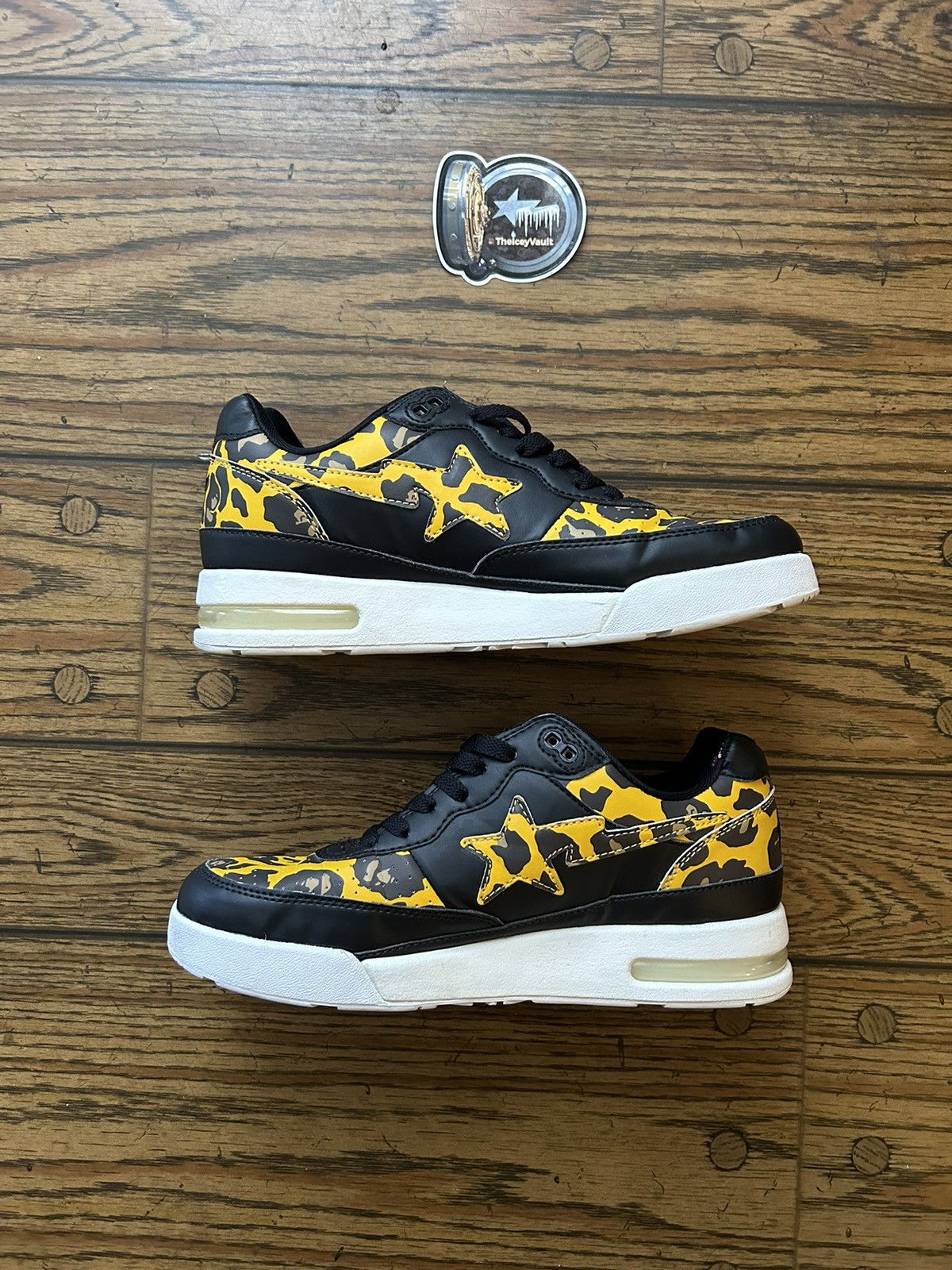Bape Bape Cheetah Camo Roadstas Size US 9.5 / EU 42-43 - 2 Thumbnail