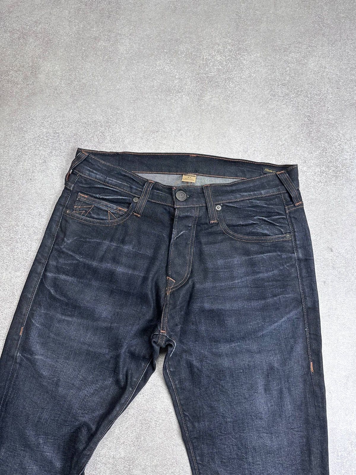 True Religion Vintage True Religion Chief Keef Style Y2K Jeans 31 Size US 31 - 5 Thumbnail