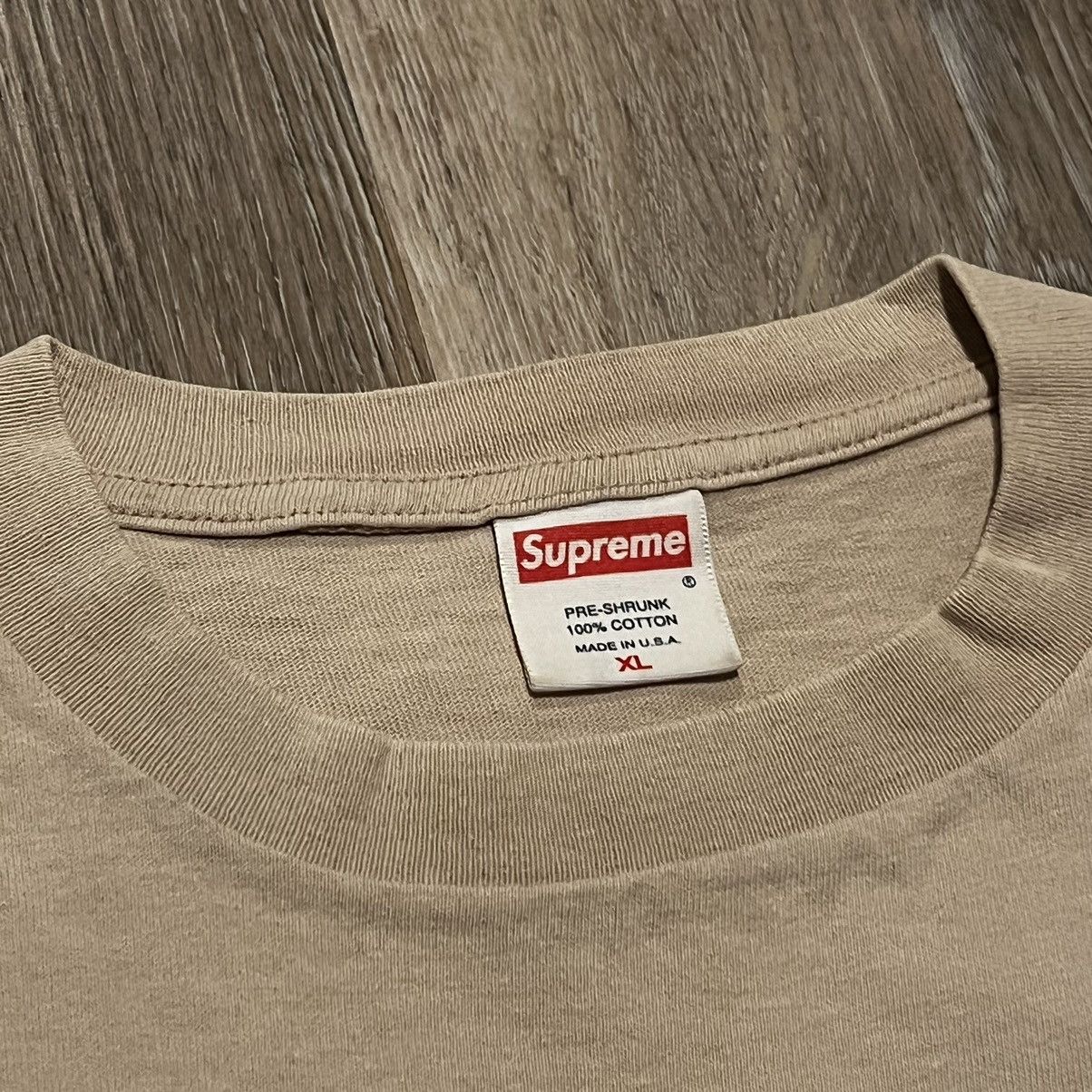 Supreme Supreme Tan Bogo Tan Box logo tee Sand bogo tonal 2003 tee Size US XL / EU 56 / 4 - 10 Thumbnail