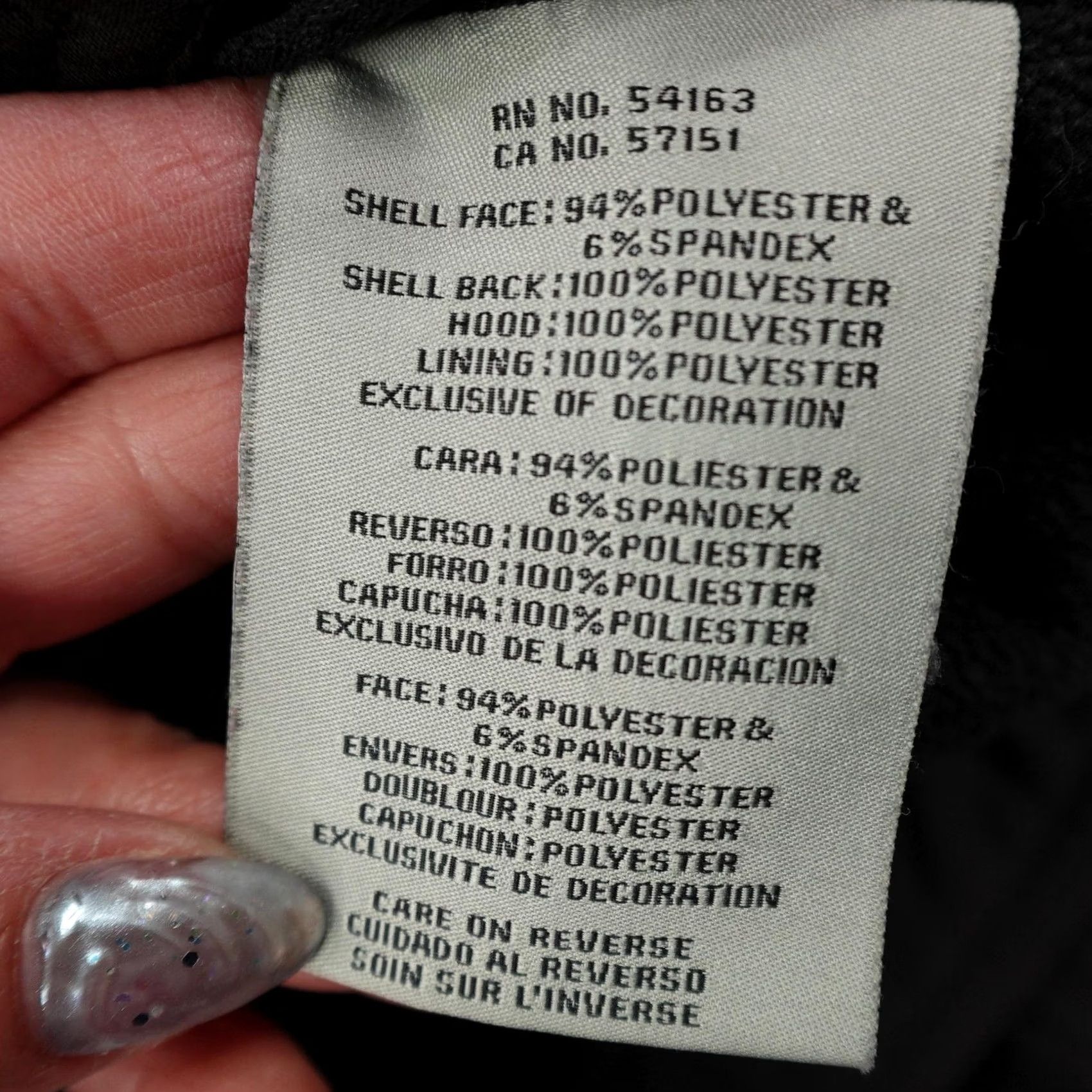 Levi's Levi's Jacket Mens Medium Black Softshell Fleece Lined Full Zip Trucker Coat Size US M / EU 48-50 / 2 - 4 Thumbnail
