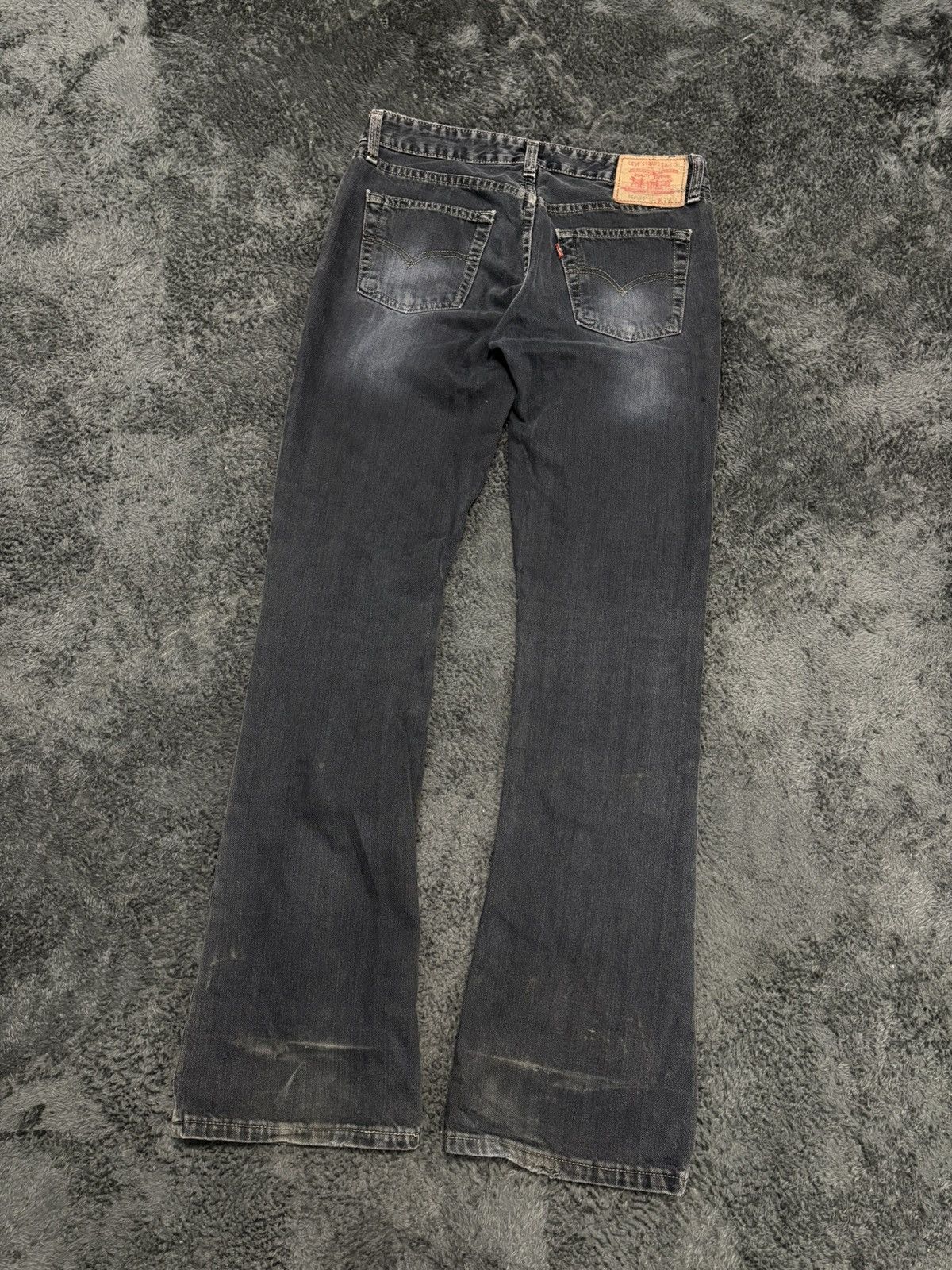 Levi's Vintage Clothing Vintage Levis Washed Distressed Flared Denim Jeans Size 29" - 4 Thumbnail