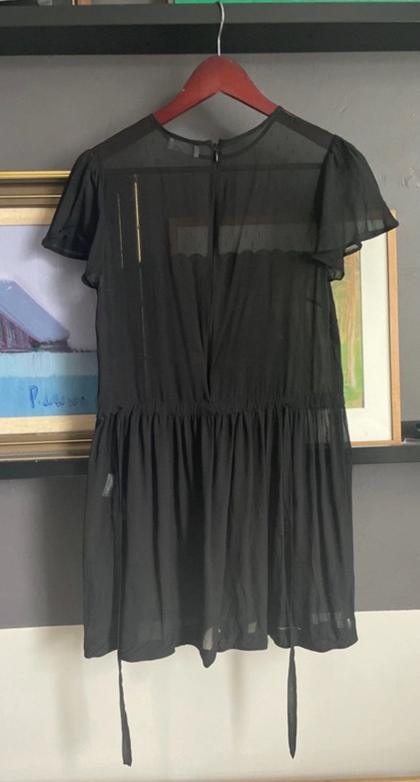 RED Valentino Black see through dress Size S / US 4 / IT 40 - 4 Thumbnail