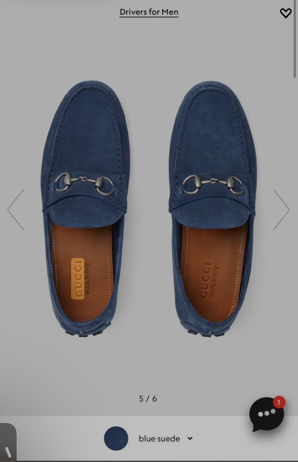 Gucci Gucci suede loafers Size US 10 / EU 43 - 1 Thumbnail
