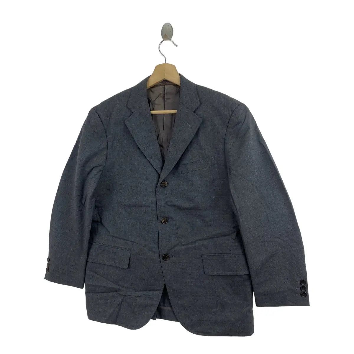 J. Press Vtg J.PRESS NEW YORK Cambridge Pressclusive Blazer 3 Button Size 40R - 4 Thumbnail