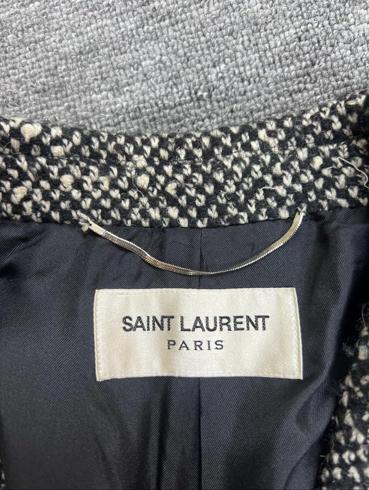 Saint Laurent Paris Saint Laurent SLP 14FW Chester Snowflake Coat Size US M / EU 48-50 / 2 - 3 Thumbnail