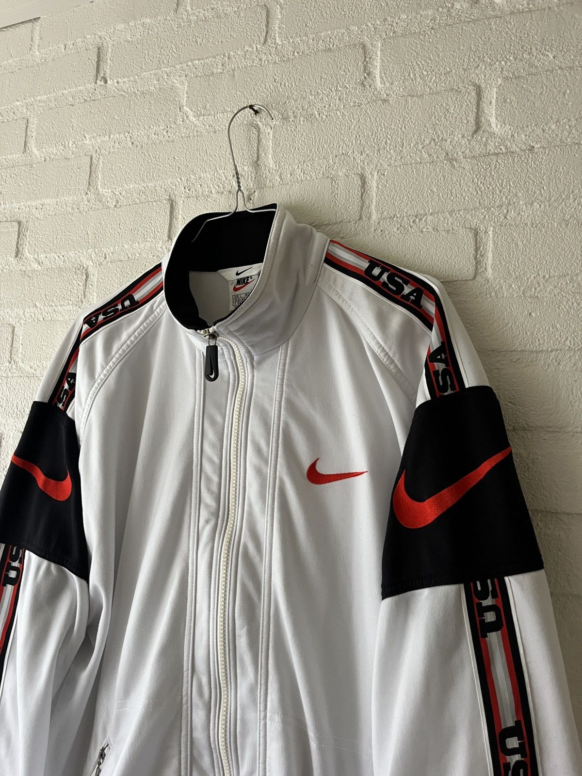Nike Nike vintage track zip-hoodie y2k Size US L / EU 52-54 / 3 - 7 Thumbnail