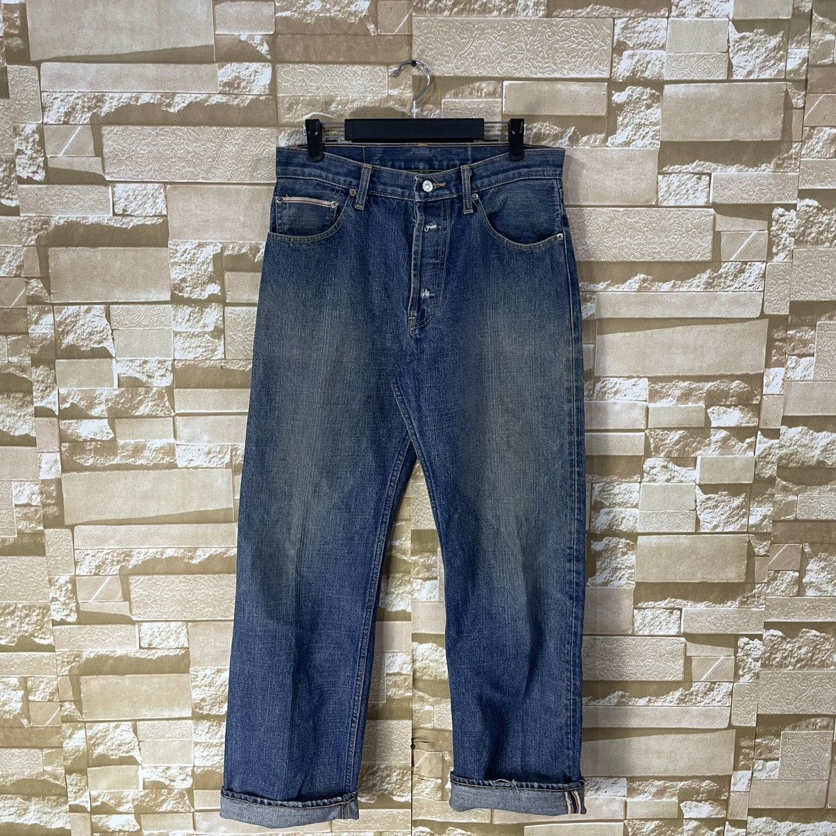 Levi's Levi’s 501 Big E Selvedge Denim Jeans Size US 31 - 2 Thumbnail