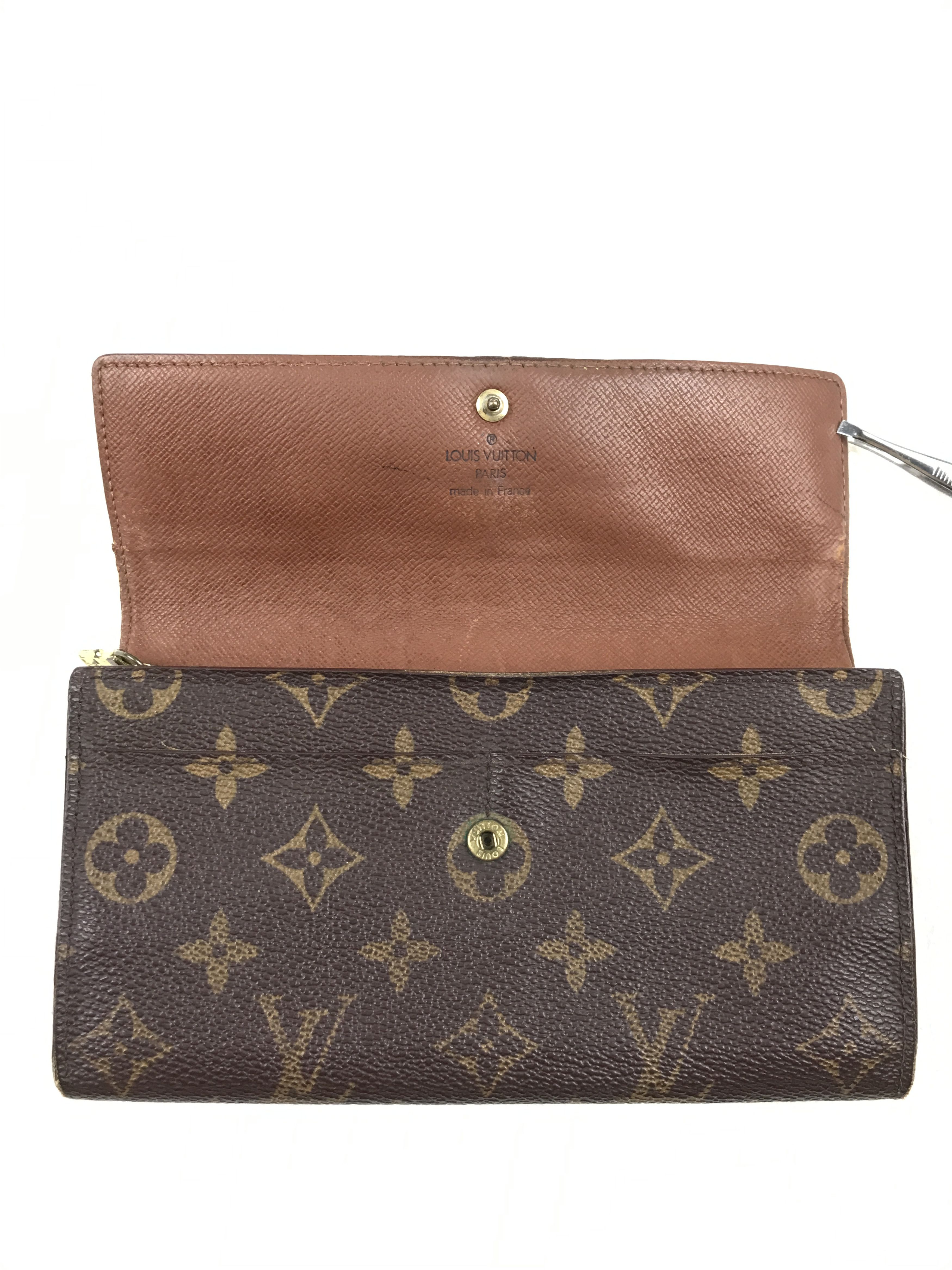 Louis Vuitton × Vintage Vintage Louis Vuitton Long Wallet Monogram Size ONE SIZE - 5 Thumbnail