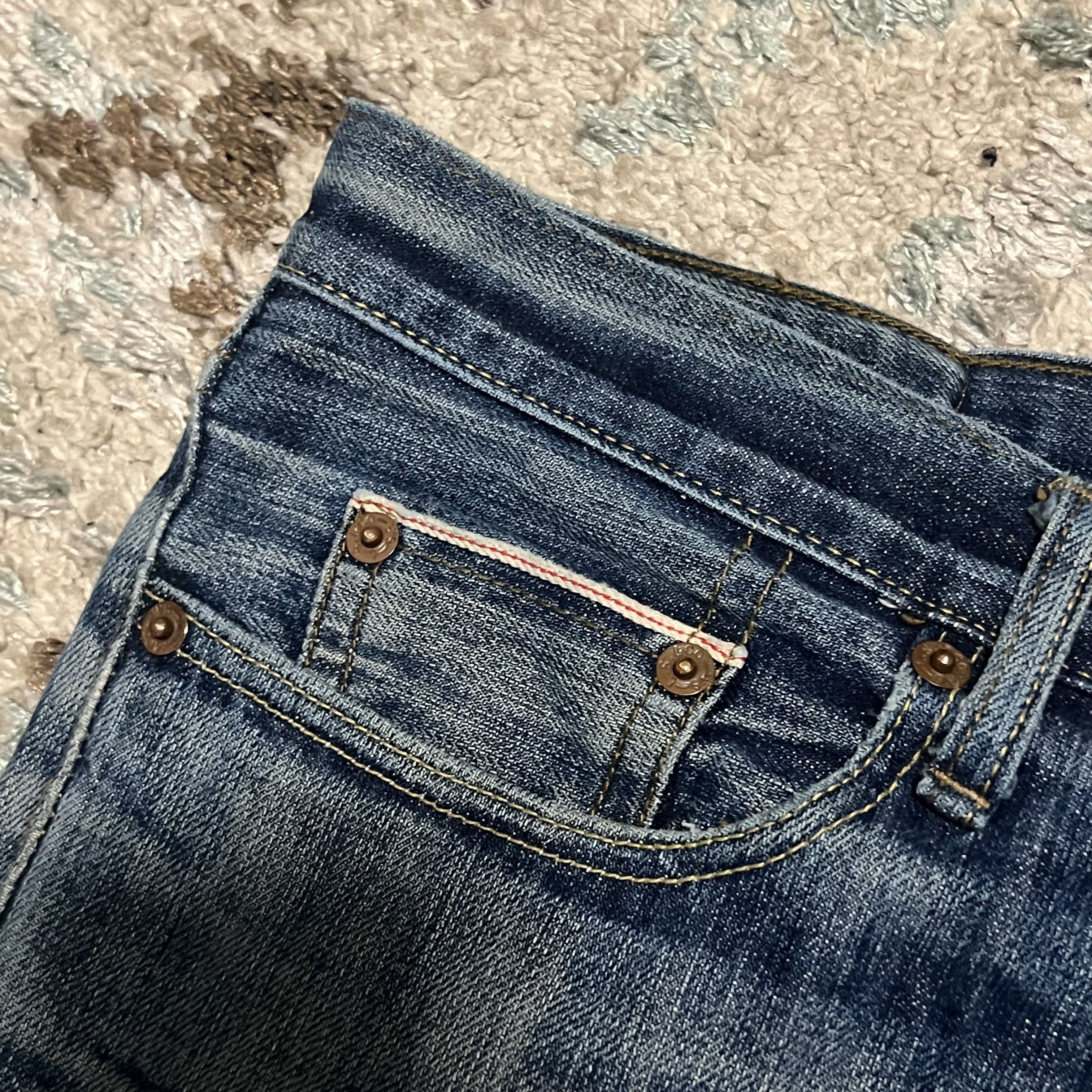 Levi's × Levi's Vintage Clothing × Vintage Levis Vintage Clothing 501XX Big E Selvedge Jeans 32x28 Size US 32 / EU 48 - 7 Thumbnail