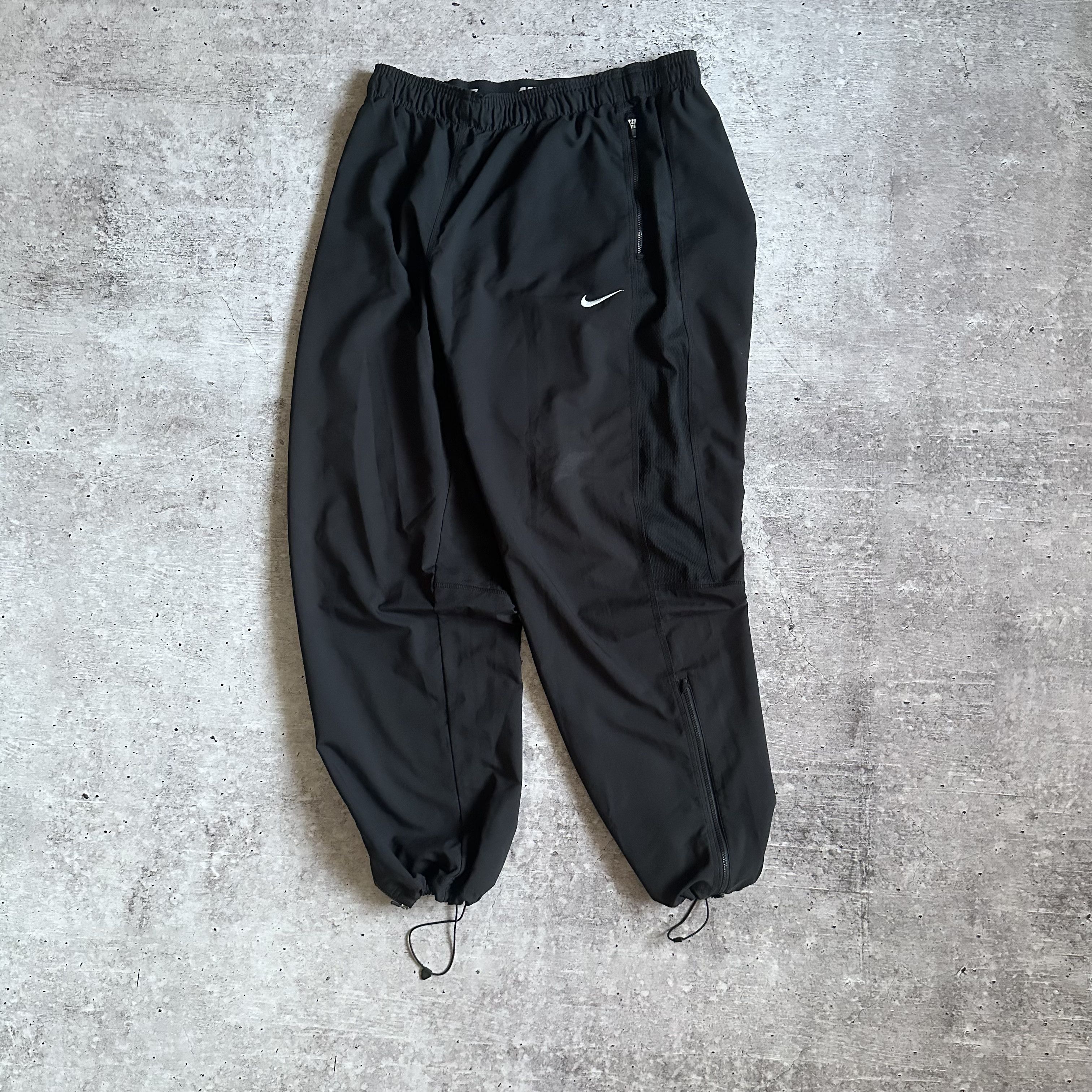 Nike × Vintage Nike Nylon Baggy Swoosh Logo Overisize y2k Pants Size US 36 / EU 52 - 6 Thumbnail
