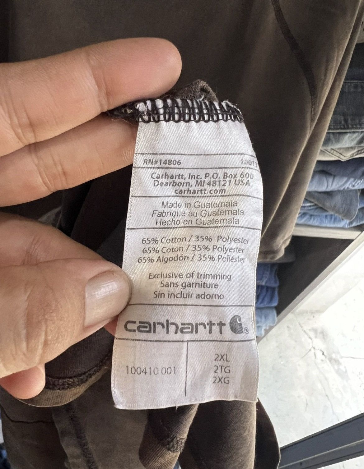 Carhartt 🔥Sun Faded Carhartt Force Pocket Tee Size US XXL / EU 58 / 5 - 15 Thumbnail