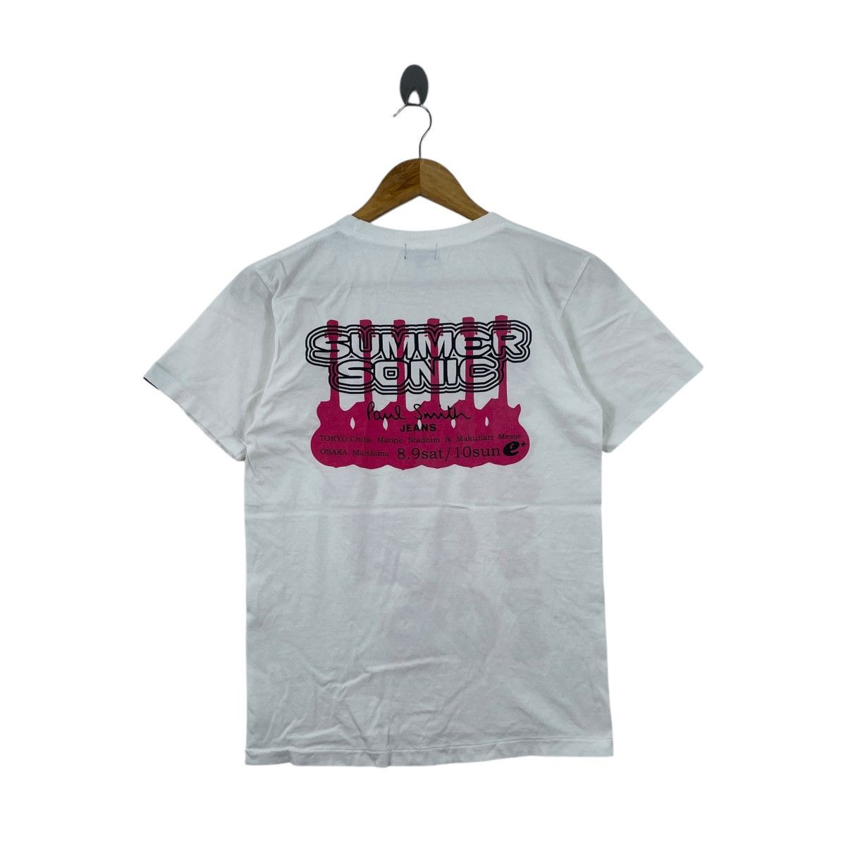 Paul Smith × Vintage Vintage Summer Sonic X PAUL SMITH Jeans Tshirt Size US S / EU 44-46 / 1 - 5 Thumbnail
