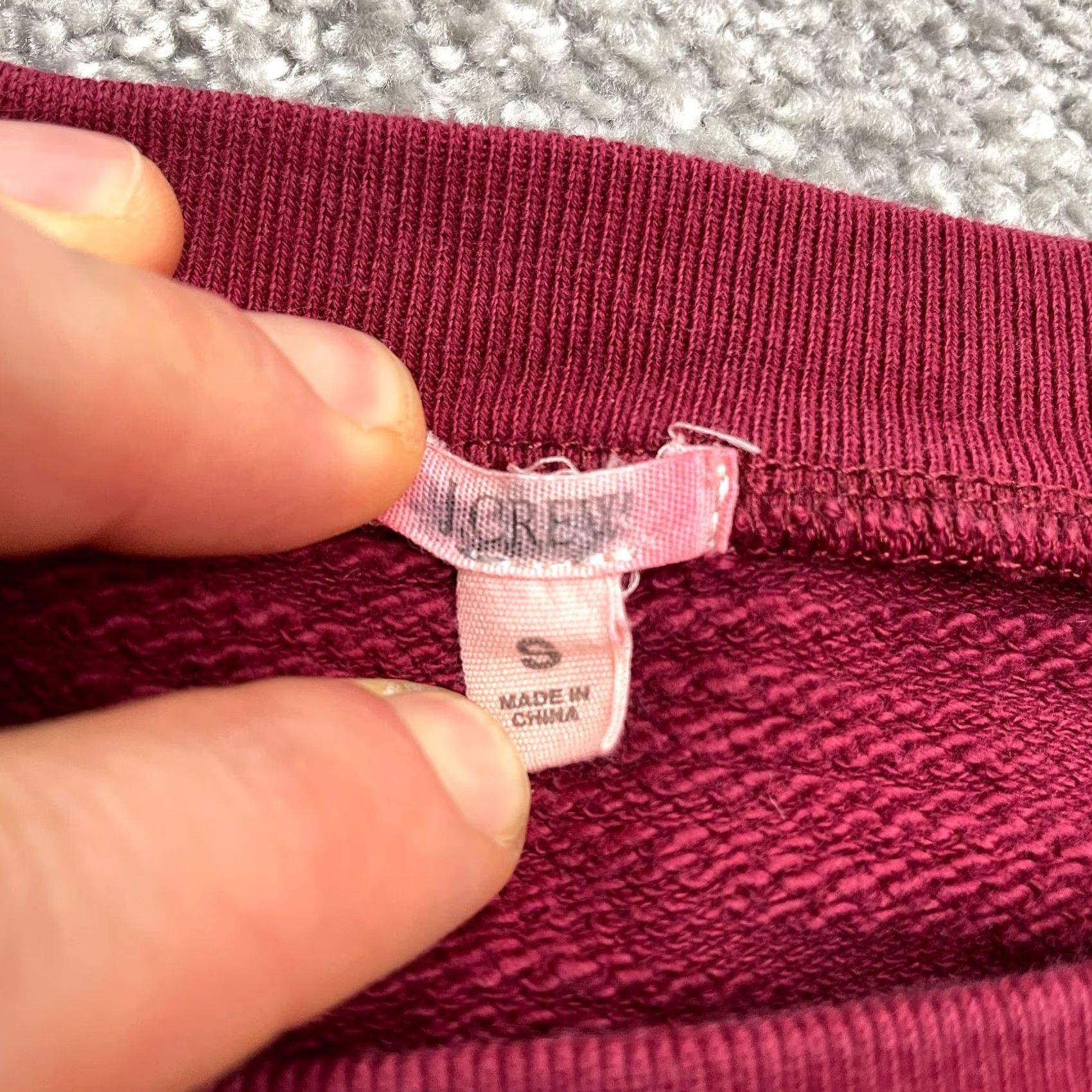 J.Crew J.CREW Pullover Sweatshirt Womens S Geometric Red Holiday Christmas 90s Womens Size S / US 4 / IT 40 - 5 Thumbnail