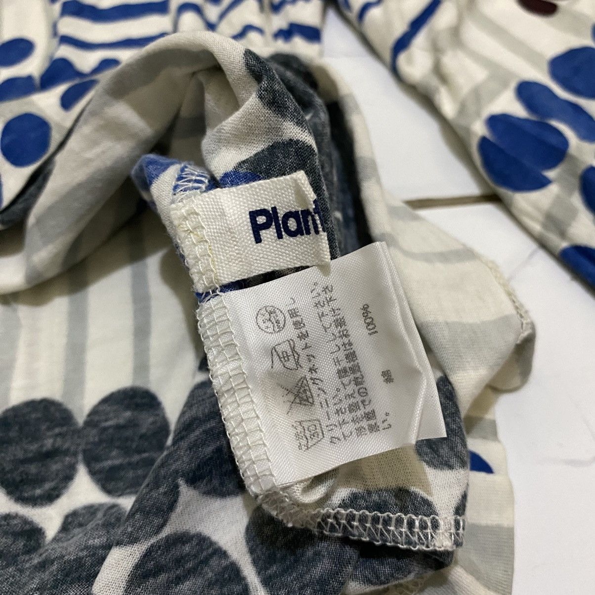 Issey Miyake Plantation by Issey Miyake Dot Printed Blouse Size M / US 6-8 / IT 42-44 - 7 Thumbnail