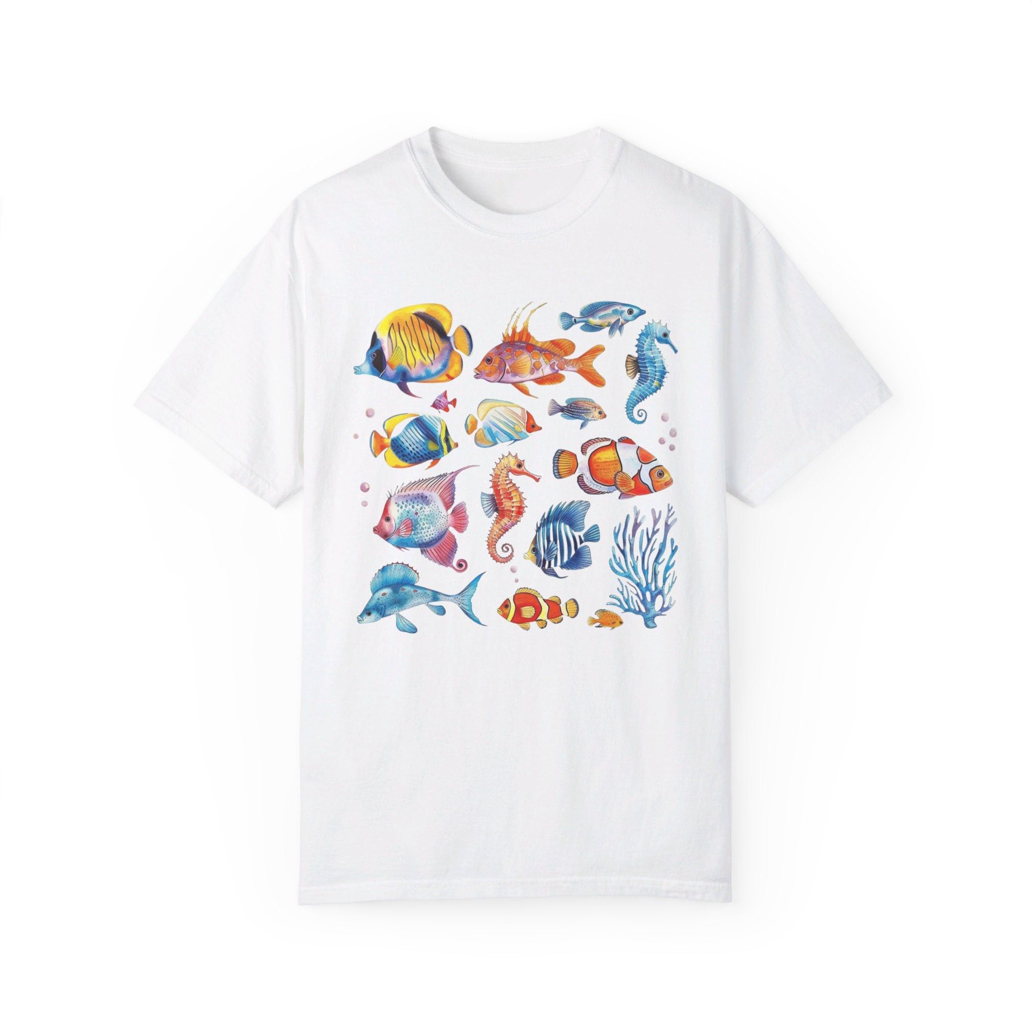 Designer Ocean Graphic - Comfort Colors® Tee Size M / US 6-8 / IT 42-44 - 1 Thumbnail
