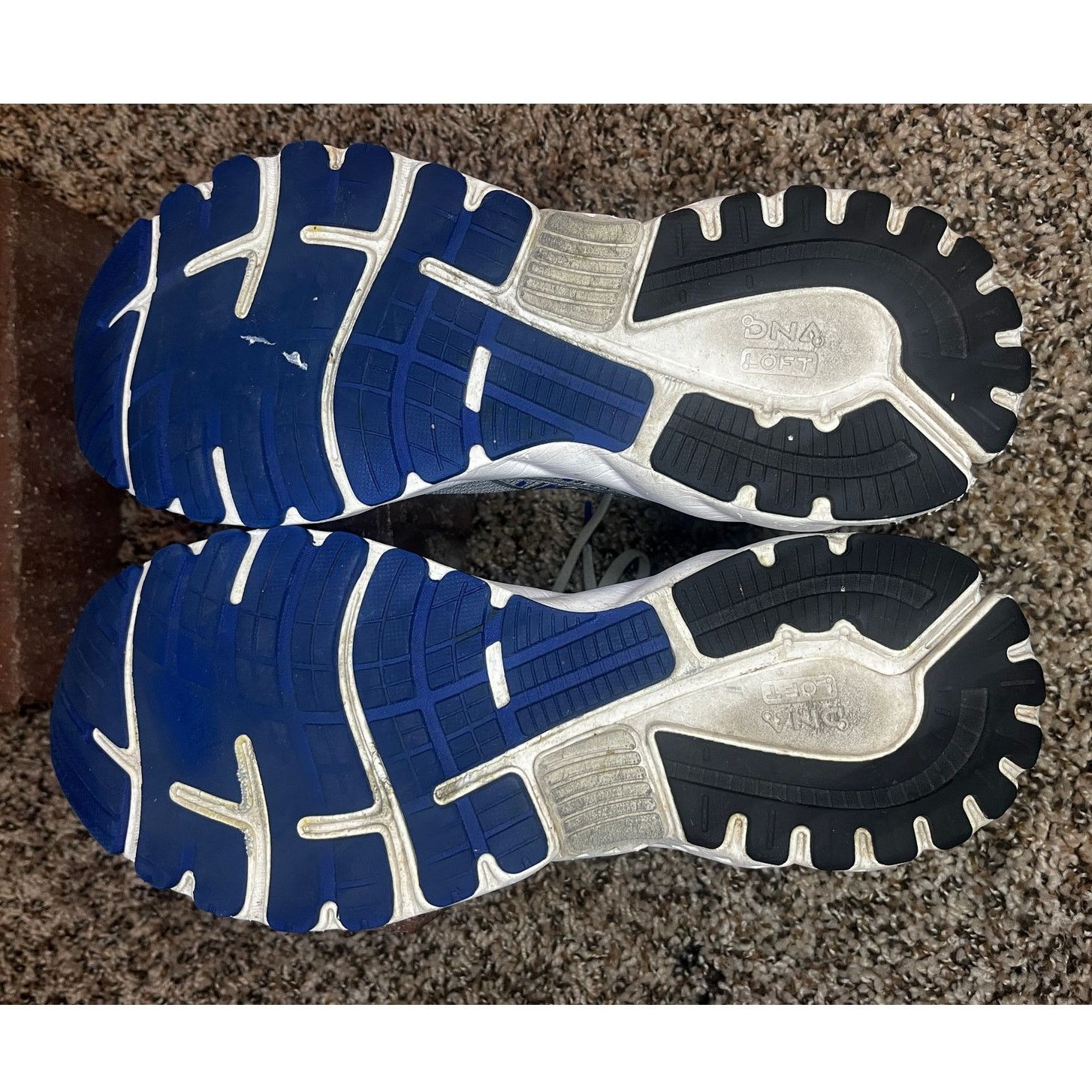 Brooks Brooks Adrenaline GTS 19 Running Sneaker Grey/Blue Men's11.5 Size US 11.5 / EU 44-45 - 10 Thumbnail