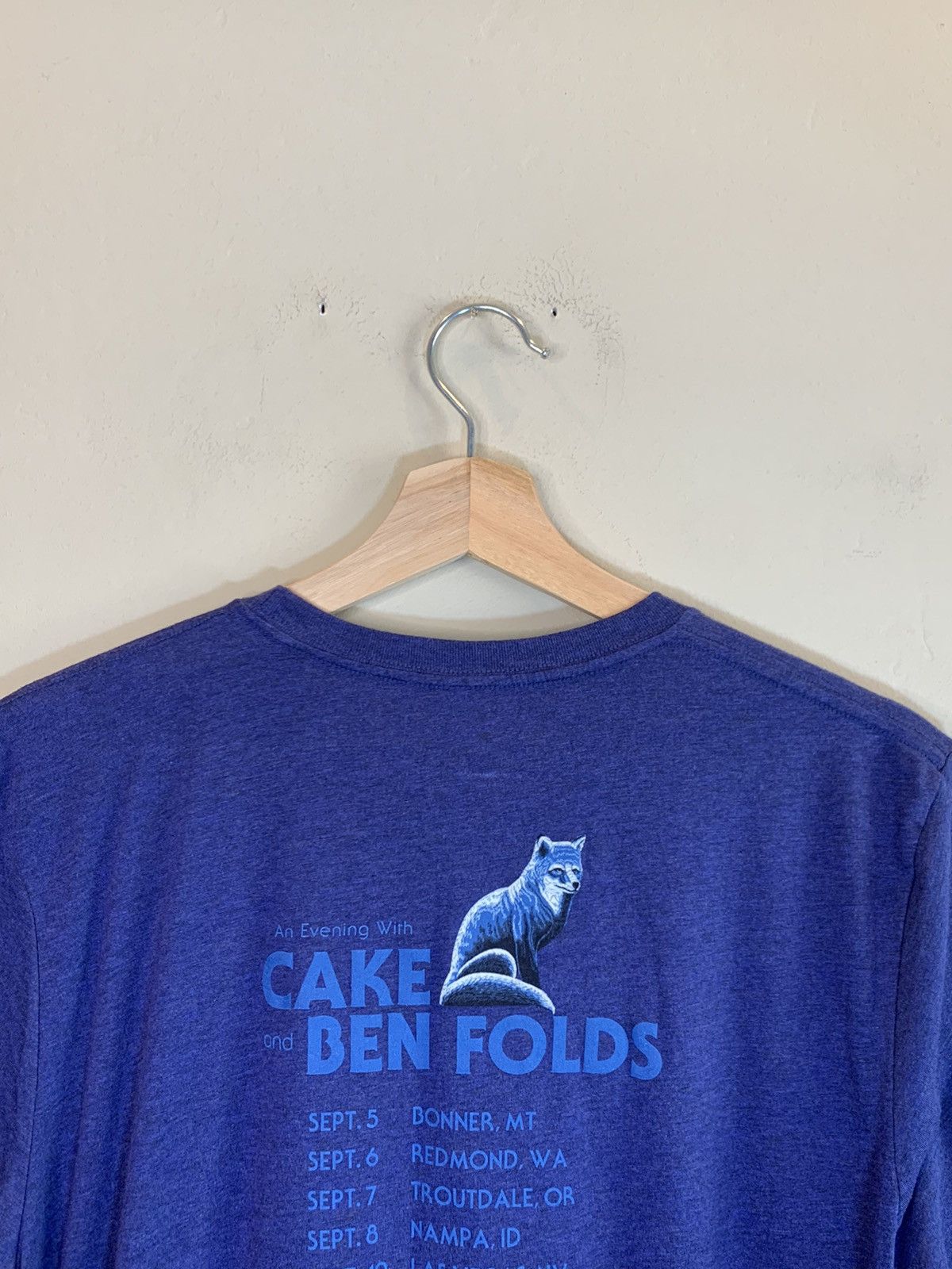 Band Tees *RARE* Evening With Cake & Ben Folds Concert Tour Art Shirt Size US L / EU 52-54 / 3 - 7 Thumbnail
