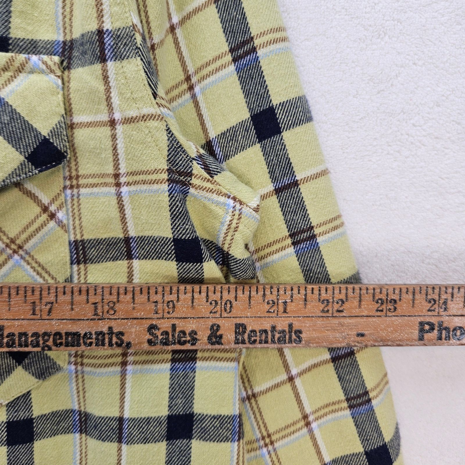 Levi's LEVI'S DYLAN WOMEN'S SMALL OVERSIZED WESTERN SHIRT PLAID Size S / US 4 / IT 40 - 3 Thumbnail