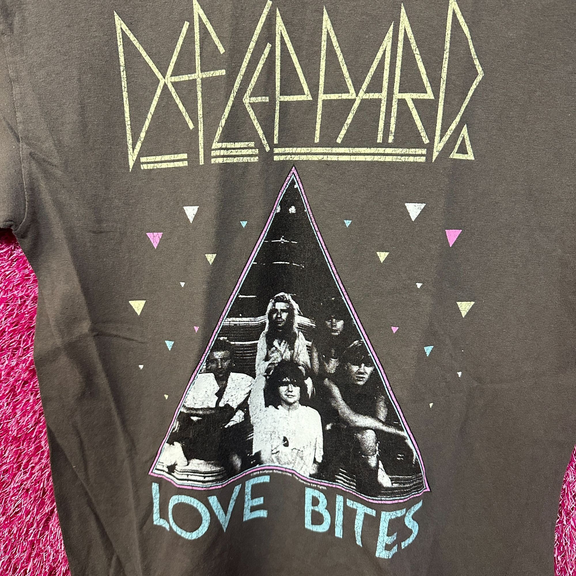 Def Leppard Def Leppard Love Bites Hysteria Glam Metal Rock Band Tee S Size US S / EU 44-46 / 1 - 2 Thumbnail