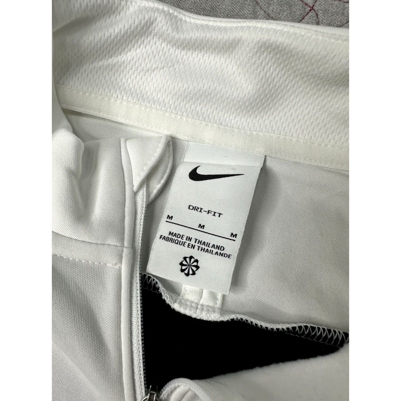 Nike Nike Dri-Fit Academy Soccer 1/4 Zip Pullover Jacket White Black M Women’s Size M / US 6-8 / IT 42-44 - 5 Thumbnail
