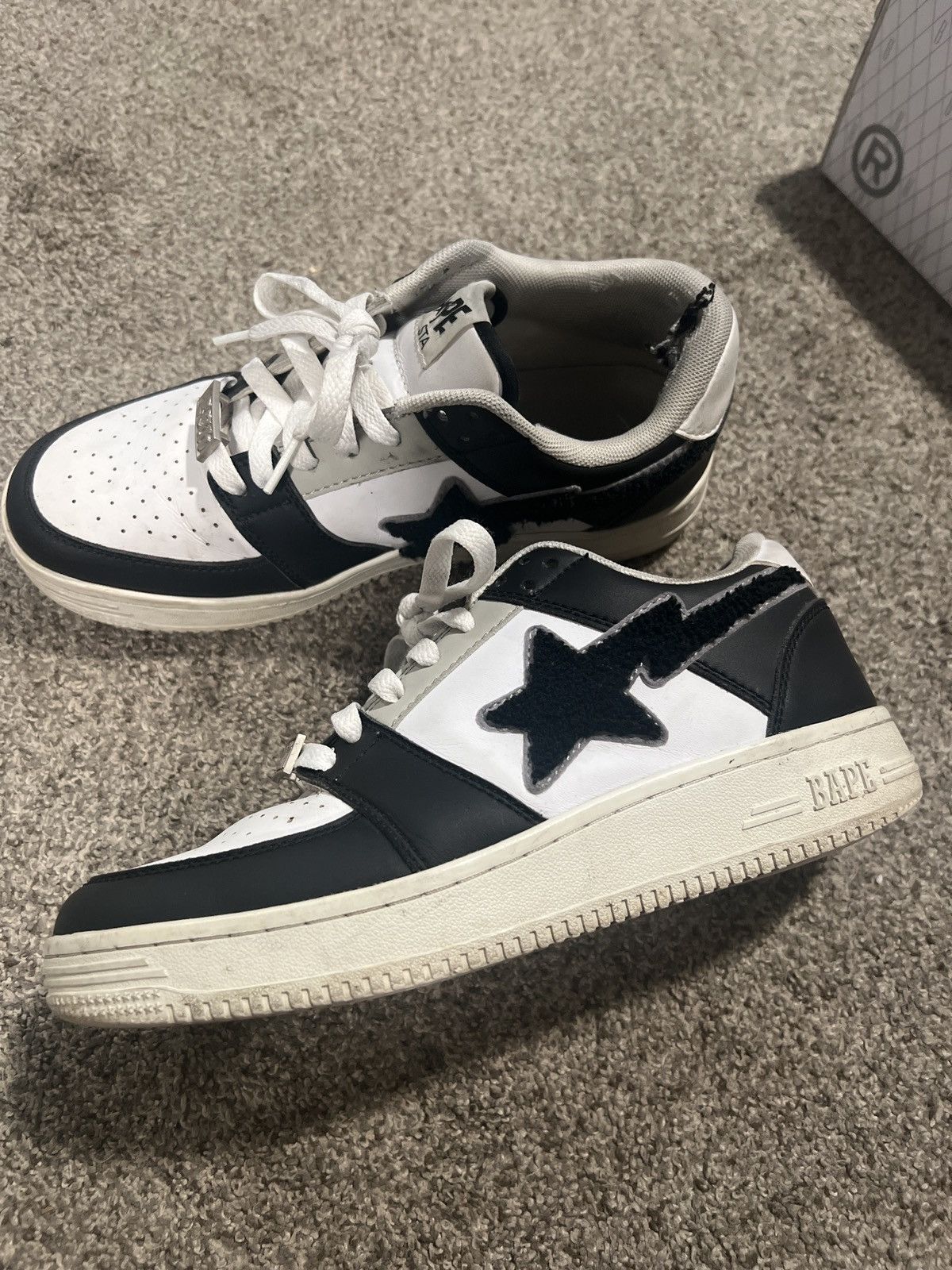 Bape Bapesta Patched Size US 8 / EU 41 - 2 Thumbnail