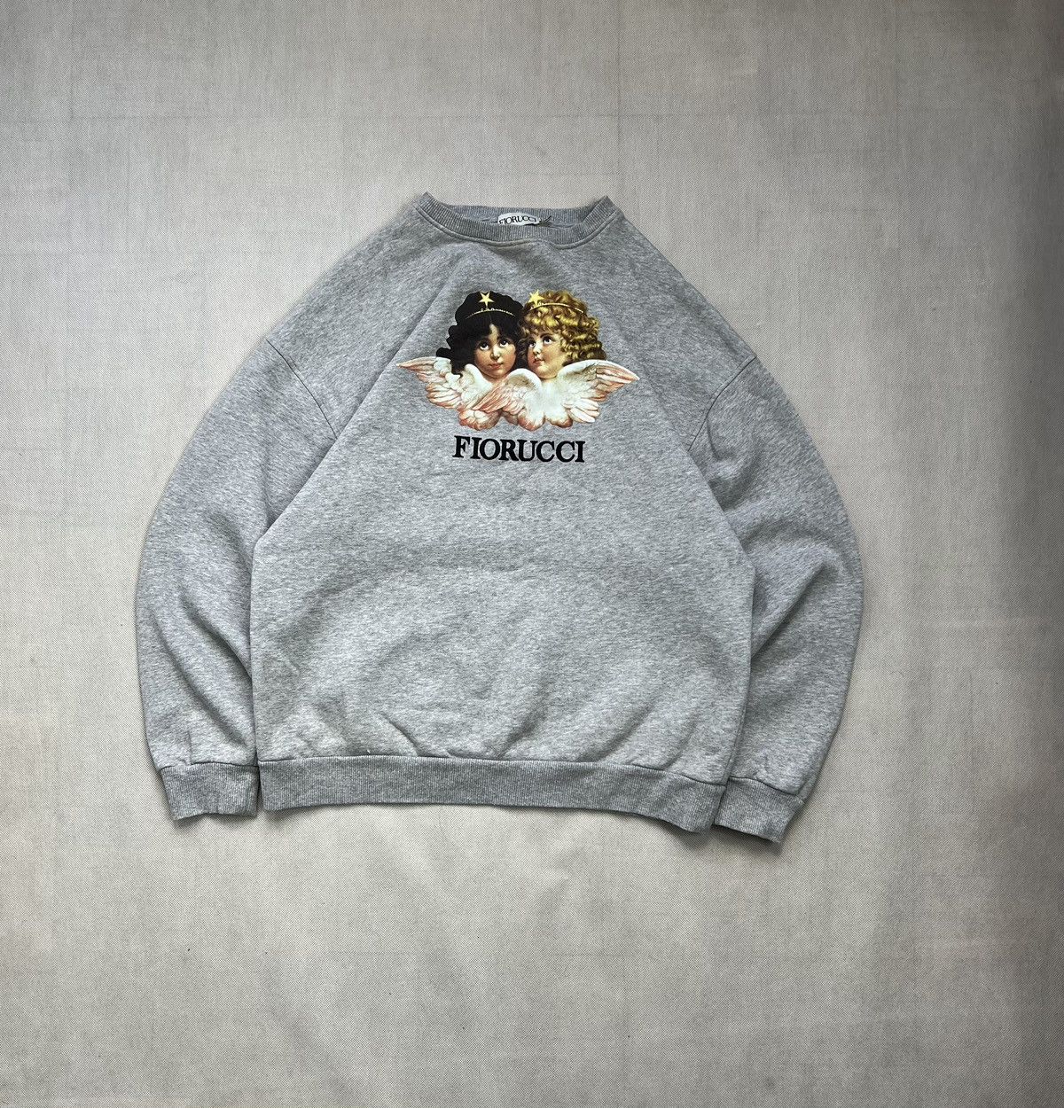 Fiorucci Sweatshirt Fiorucci Angeles Big Logo Grey Size US L / EU 52-54 / 3 - 1 Thumbnail