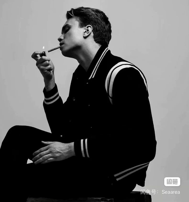 Saint Laurent Paris saint Laurent paris13fw authentic black and white wool for Size US L / EU 52-54 / 3 - 6 Thumbnail