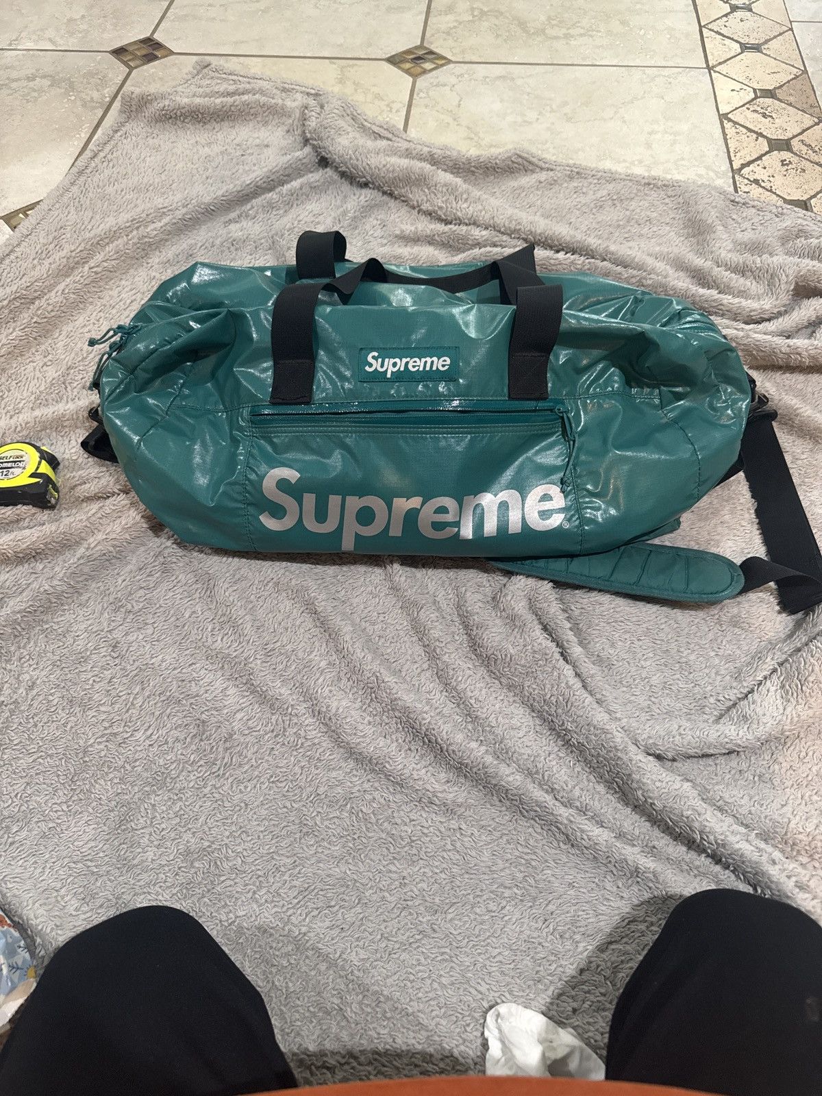 Supreme Green 2017 supreme boston duffle bag Size ONE SIZE - 2 Thumbnail