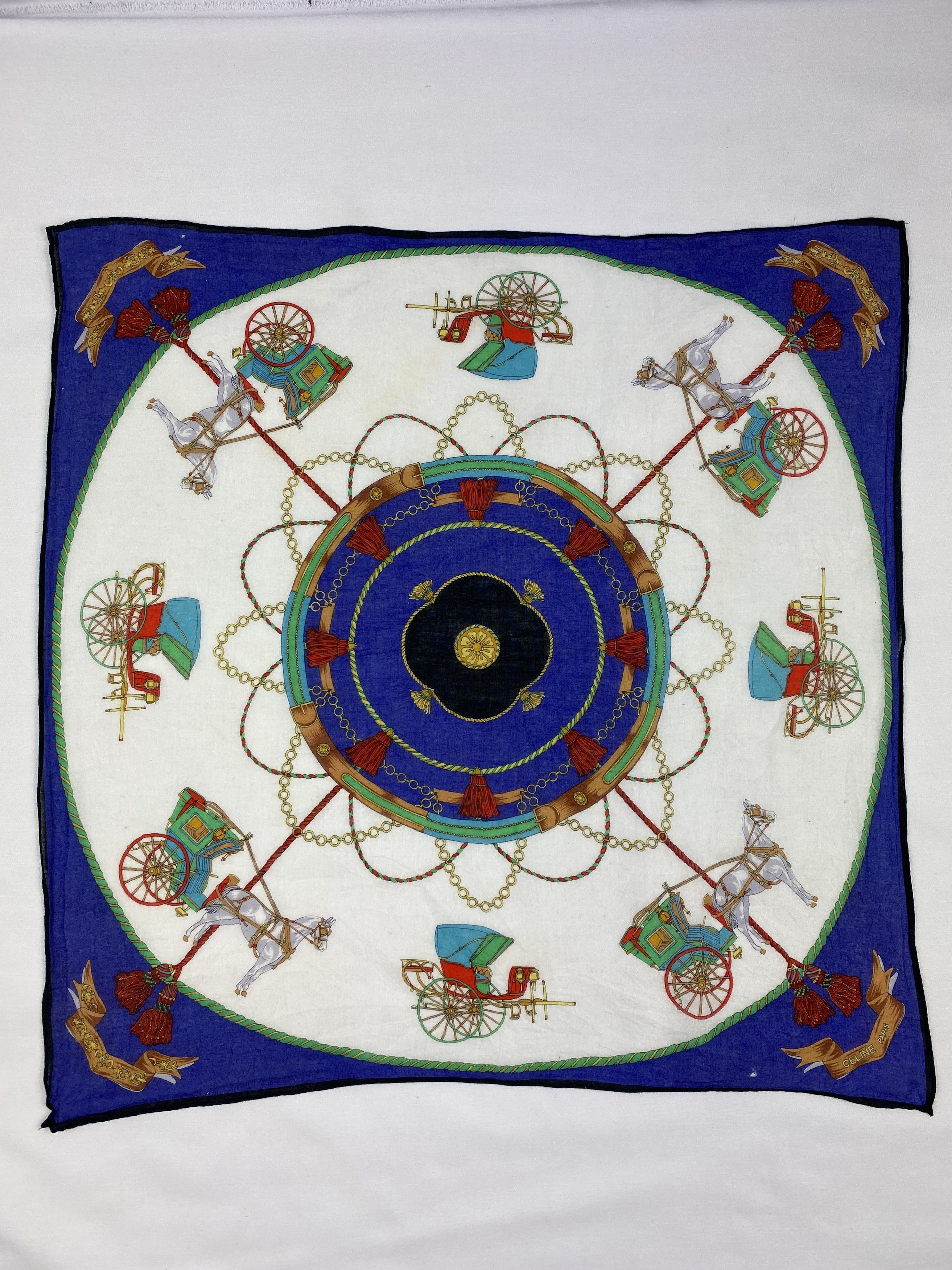 Celine Celine Handkerchief / Bandana / Neckerchief Size ONE SIZE - 3 Thumbnail