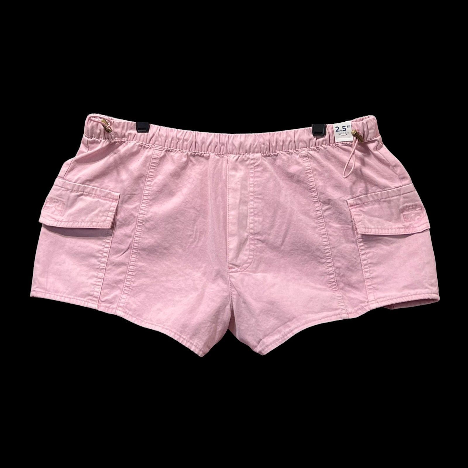 Arizona Jean Co. Arizona - Women's Low Rise Pull-On Short Juniors - Pink - Me Size 34" / US 12 / IT 48 - 1 Thumbnail