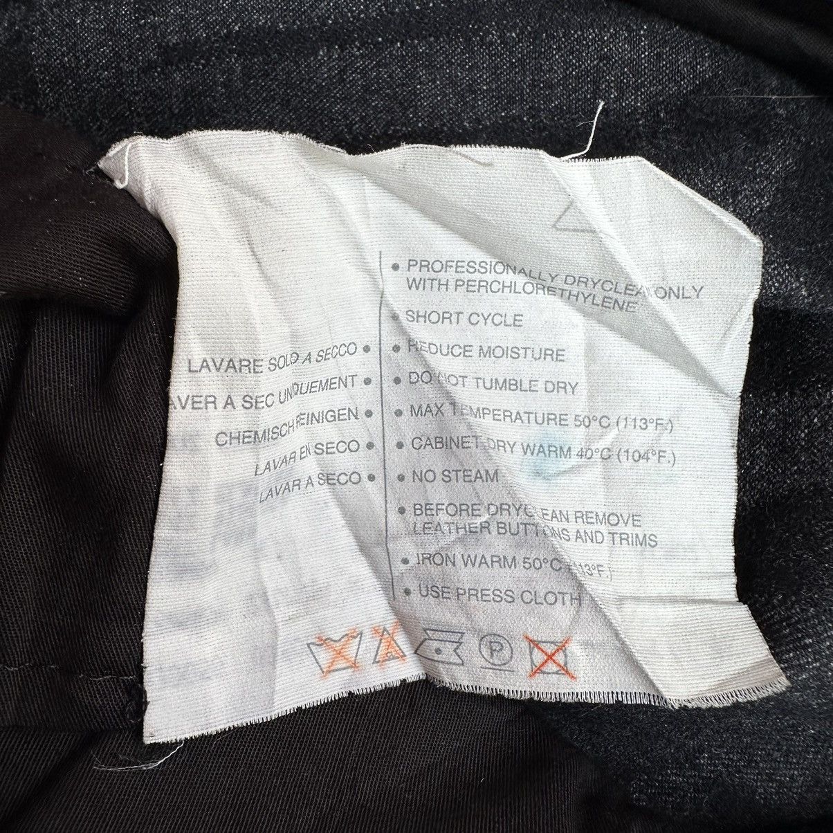 Versace × Vintage Versace Wool Vintage Pants Size US 28 / EU 44 - 7 Thumbnail