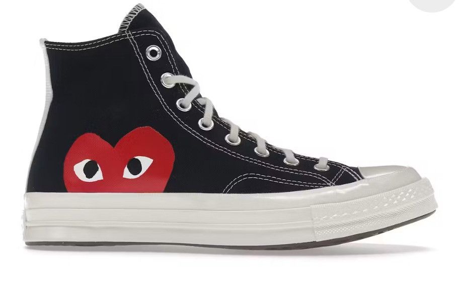 Comme des Garcons × Converse Comme Des Garçons Converse Chuck Taylor Black Size US 9 / EU 42 - 5 Thumbnail