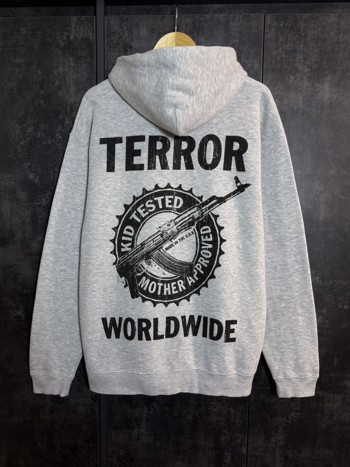 Vintage Vintage 00s Terror Worldwide Kid Tested Crew Hoodie Deftones Size US XL / EU 56 / 4 - 3 Thumbnail