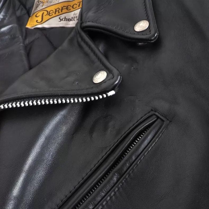 Schott Schott Leather coat Size US S / EU 44-46 / 1 - 9 Thumbnail