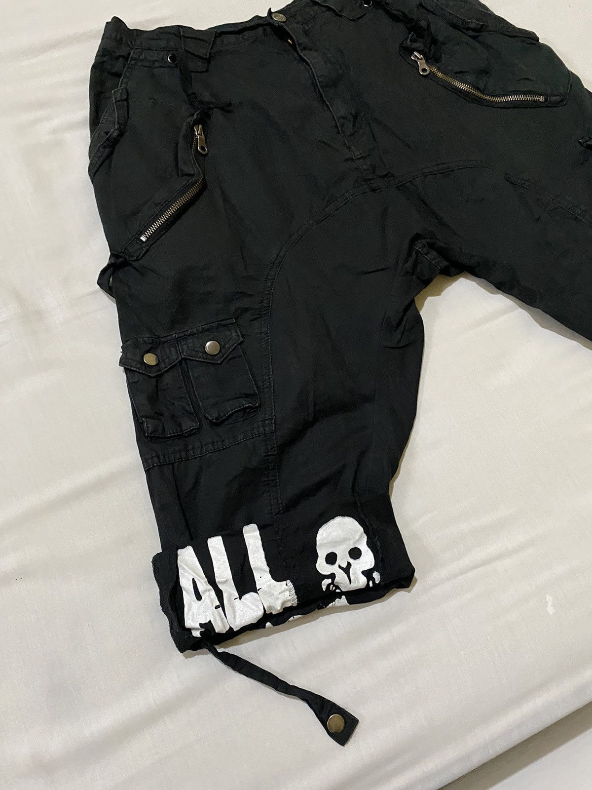 Japanese Brand × PPFM PPFM Punk Bondage Cargo Pants Size US 32 / EU 48 - 4 Thumbnail