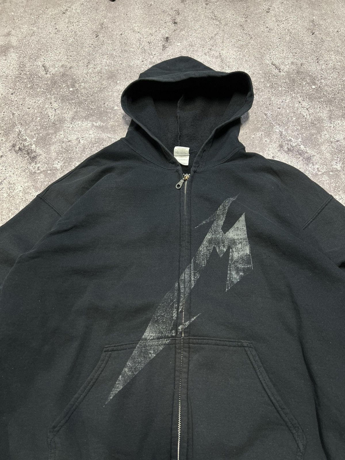 Band Tees Vintage 00s Metallica Zip Hoodie Logo Graphics Size US L / EU 52-54 / 3 - 4 Thumbnail