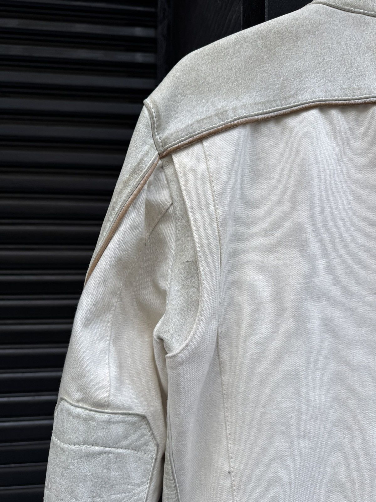 Maison Margiela Maison Martin Margiela SS05 Distressed Leather Biker Jacket Size US M / EU 48-50 / 2 - 8 Thumbnail