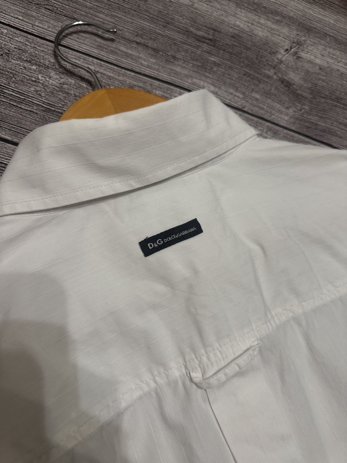 Dolce & Gabbana Dolce & Gabbana White Button Up Shirt | Size 38 / 52 Size US M / EU 48-50 / 2 - 7 Thumbnail