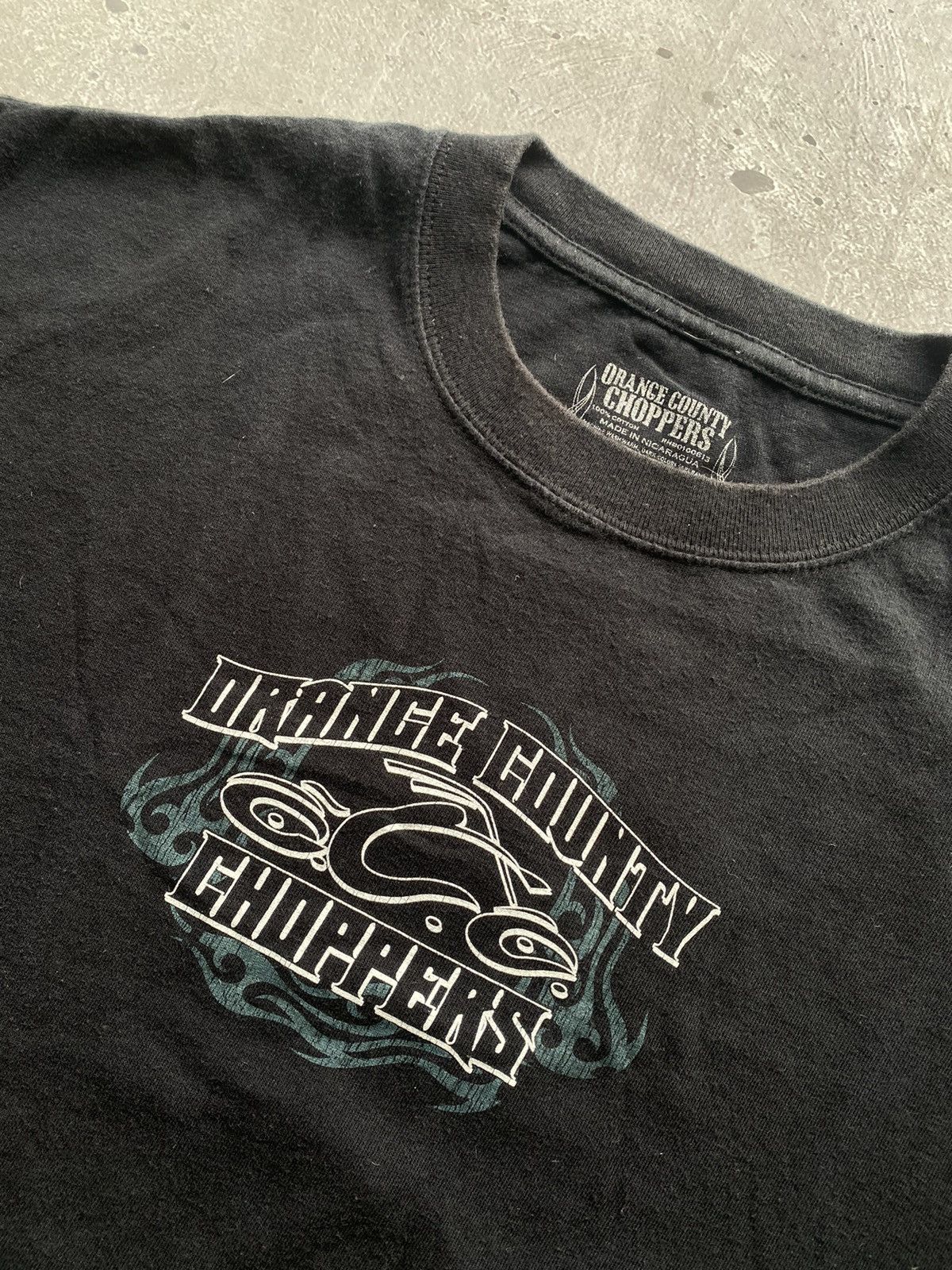 Harley Davidson Vintage Y2K Orange County Choppers T Shirt Harley Davidson Size US XL / EU 56 / 4 - 4 Thumbnail