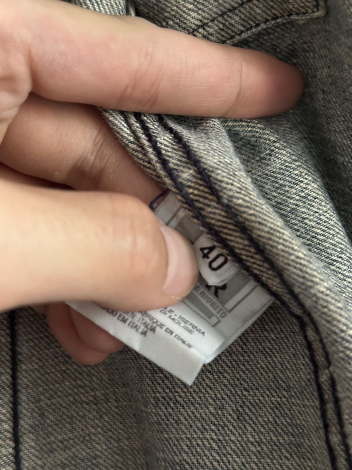 Helmut Lang 1998 Helmut Lang 3-Slash Pocket Denim Jacket Size US S / EU 44-46 / 1 - 7 Thumbnail
