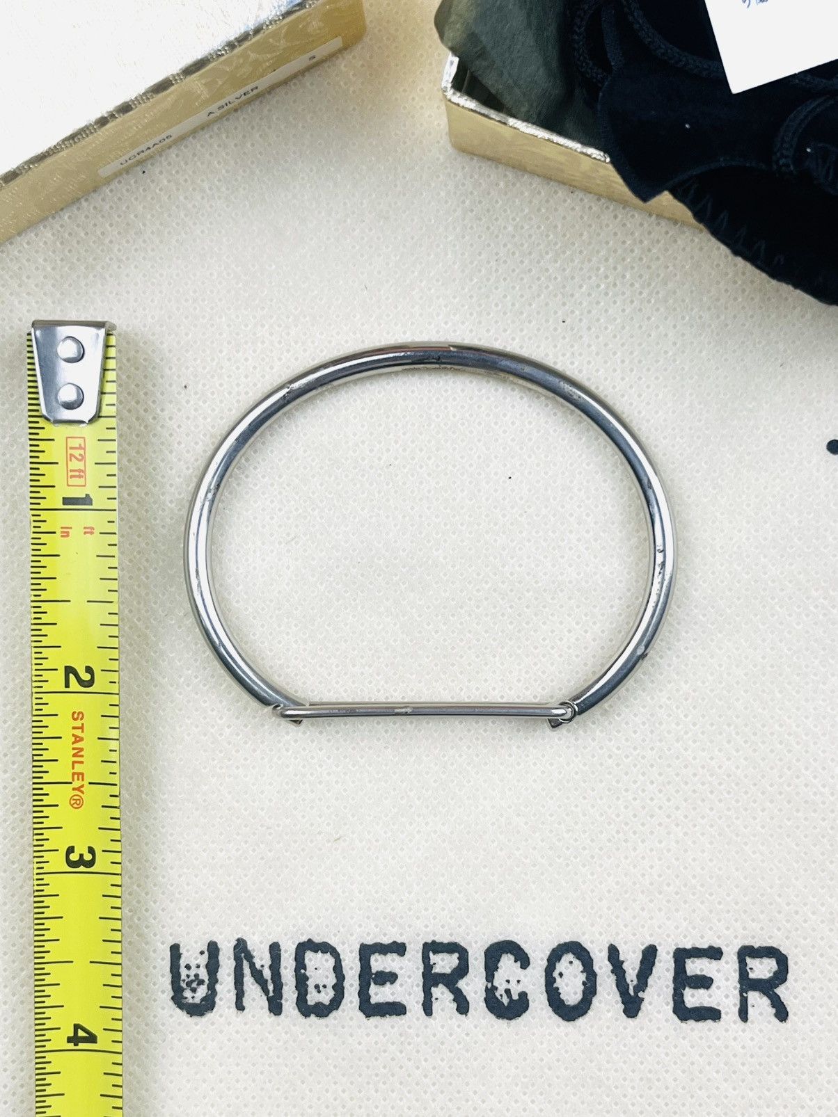 Undercover Undercover Silver Carabiner Cuff Bracelet Size ONE SIZE - 4 Thumbnail